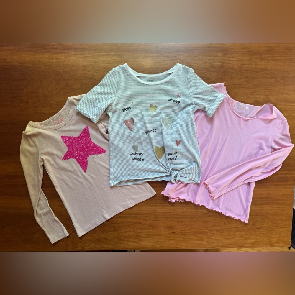 Girls Shirts Crewcuts/Carters/ The Children’s Place size 10